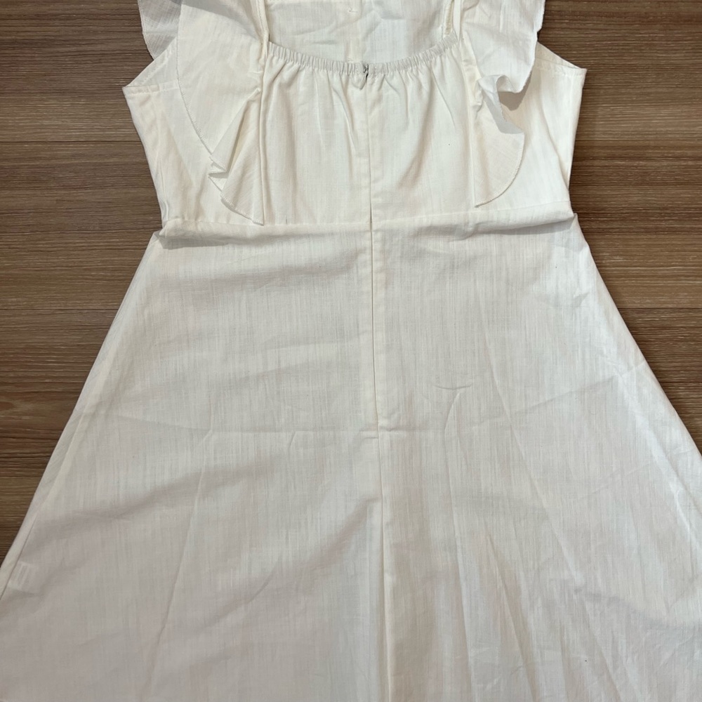 White Summer Dress - Picture 5 of 8